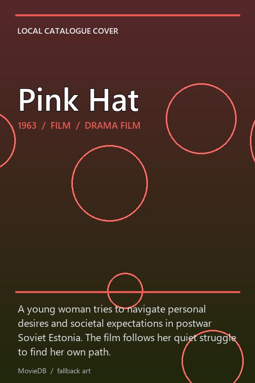 Pink Hat poster