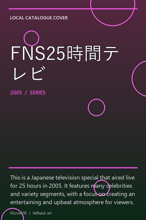 FNS25時間テレビ poster