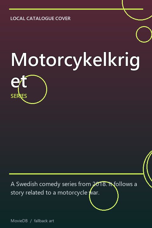 Motorcykelkriget poster