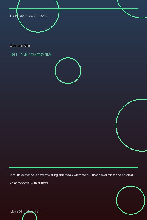 Cane and Able poster