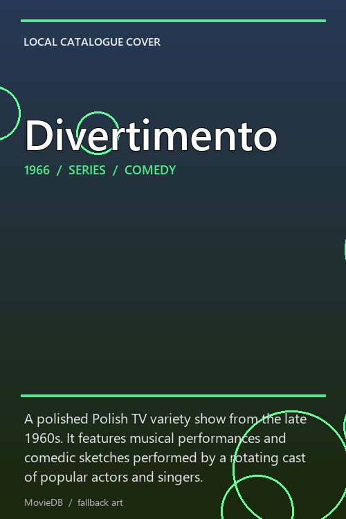 Divertimento poster