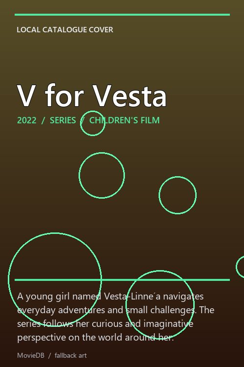 V for Vesta poster