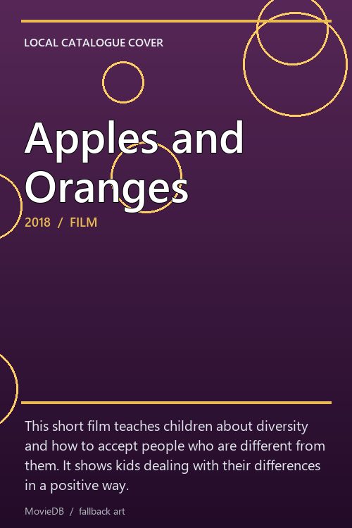 Apples and Oranges poster