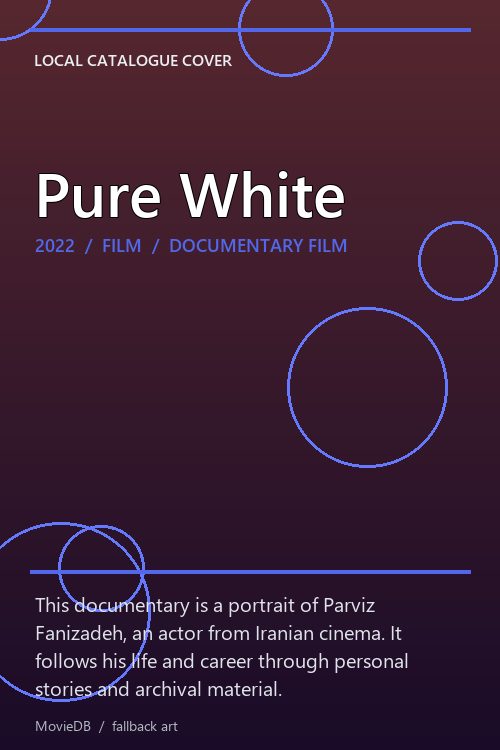 Pure White poster