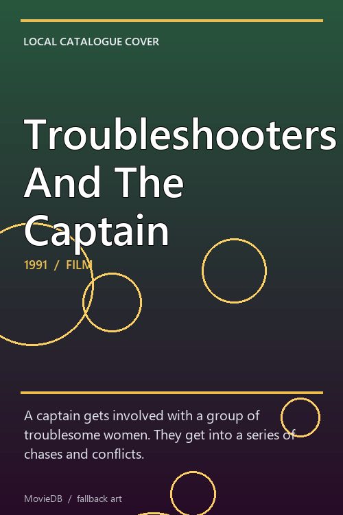 Troubleshooters And The Captain poster