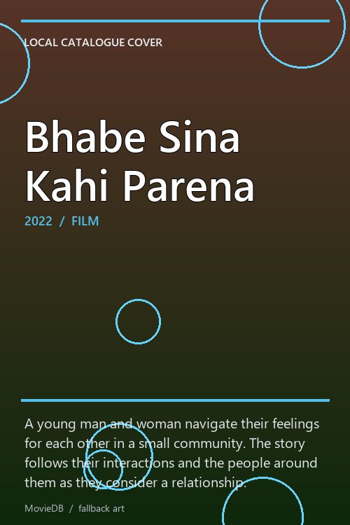 Bhabe Sina Kahi Parena poster