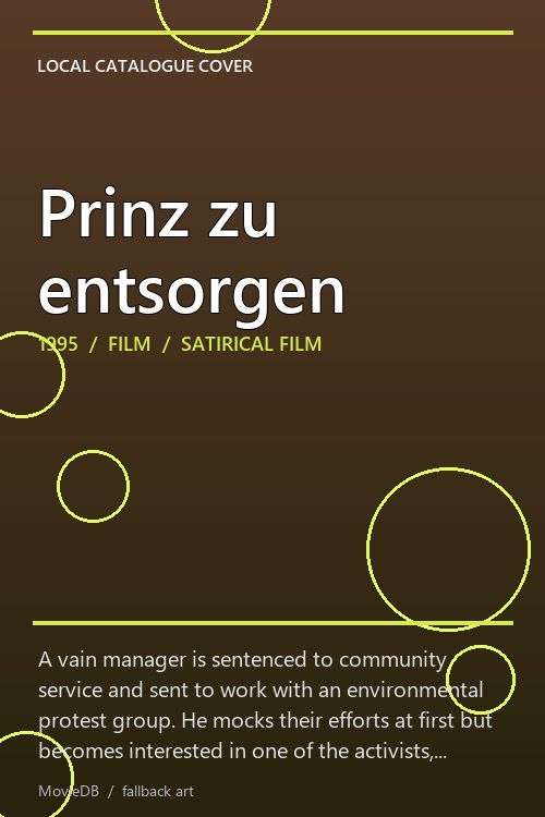 Prinz zu entsorgen poster