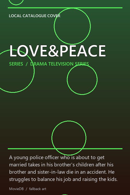 LOVE&PEACE poster