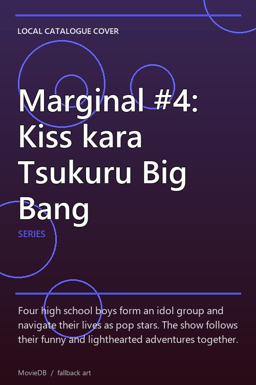 Marginal #4: Kiss kara Tsukuru Big Bang poster