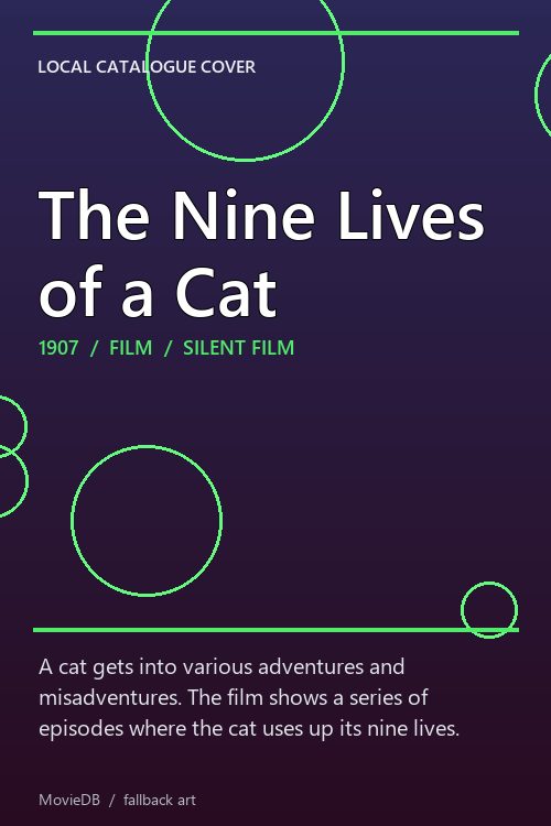 The Nine Lives of a Cat poster