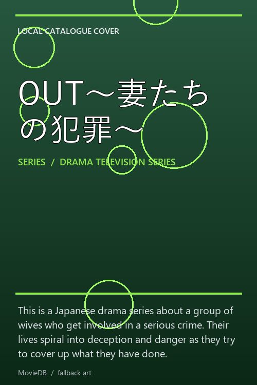 OUT〜妻たちの犯罪〜 poster