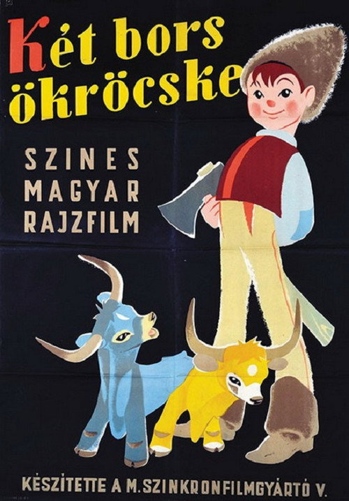 Két bors ökröcske poster