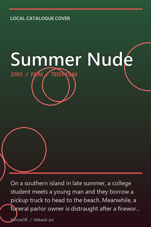 Summer Nude poster