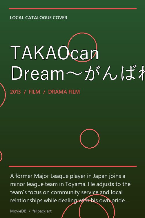 TAKAOcan Dream〜がんばれ!サンダーバーズ!!〜 poster