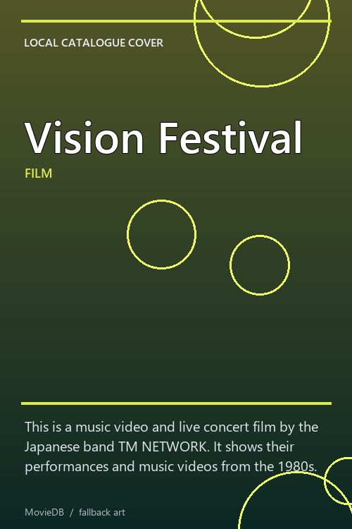 Vision Festival poster