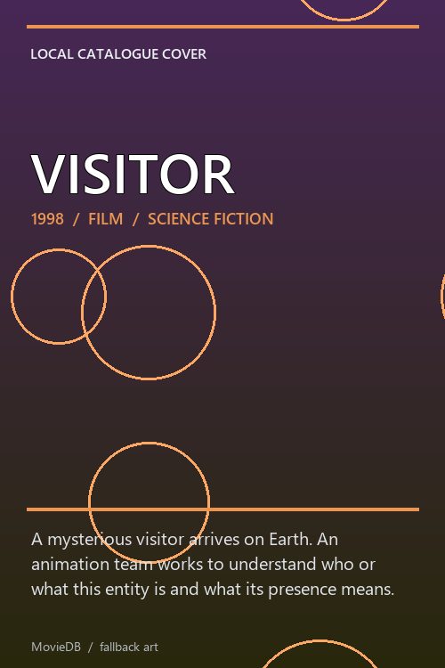 VISITOR poster