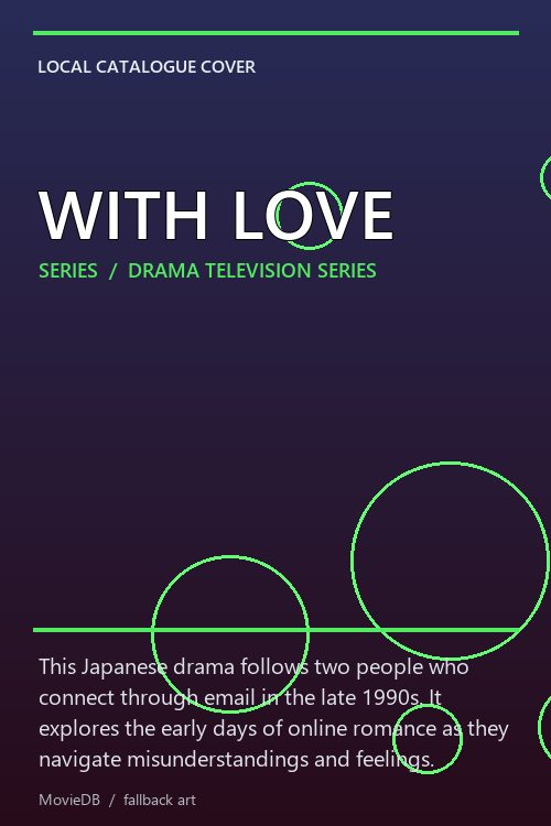 WITH LOVE poster