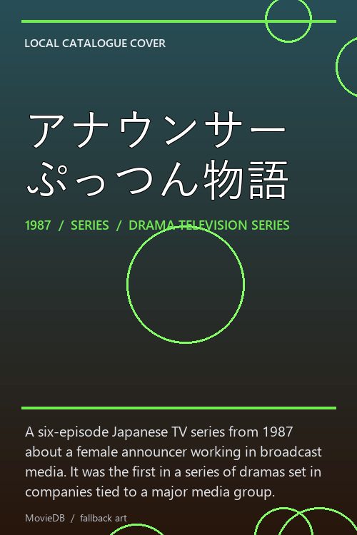 アナウンサーぷっつん物語 poster