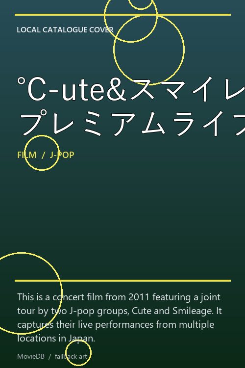 ℃-ute&スマイレージ プレミアムライブ2011春〜℃&Sコラボレーション大作戦〜 poster