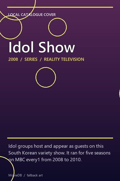 Idol Show poster