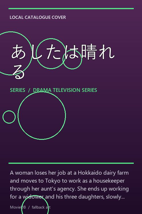 あしたは晴れる poster
