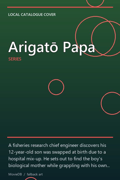Arigatō Papa poster