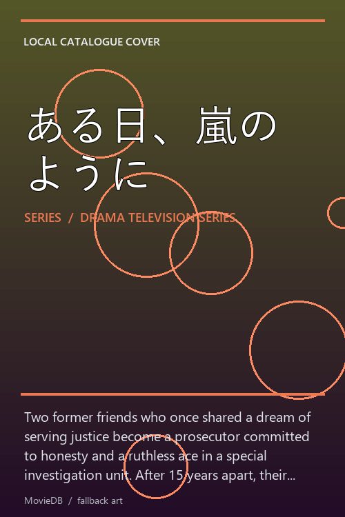 ある日、嵐のように poster