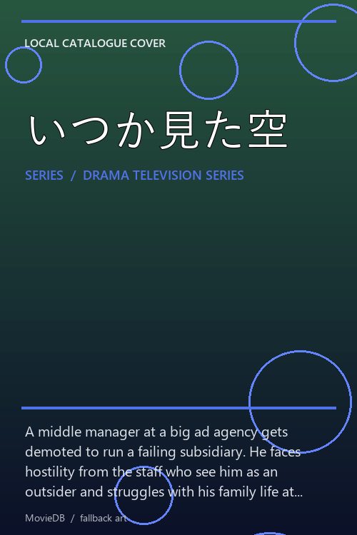 いつか見た空 poster