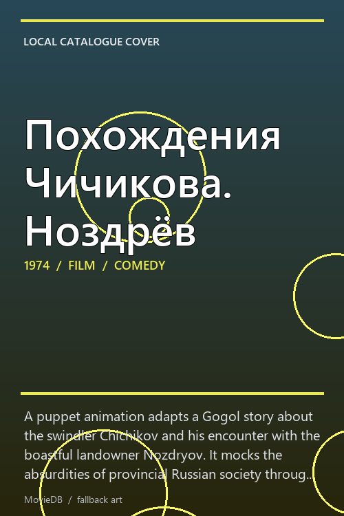 Похождения Чичикова. Ноздрёв poster