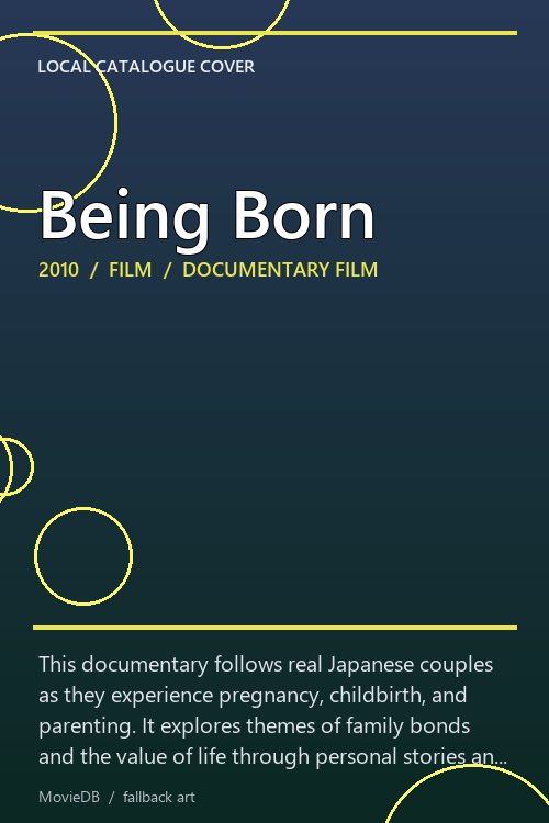 Being Born poster