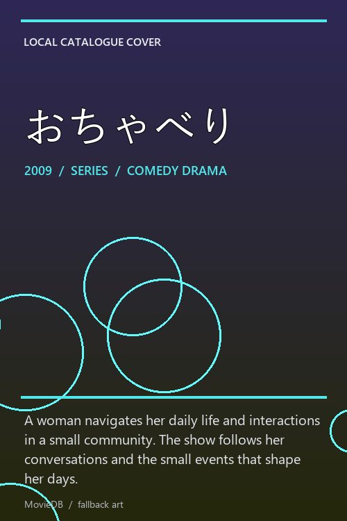 おちゃべり poster