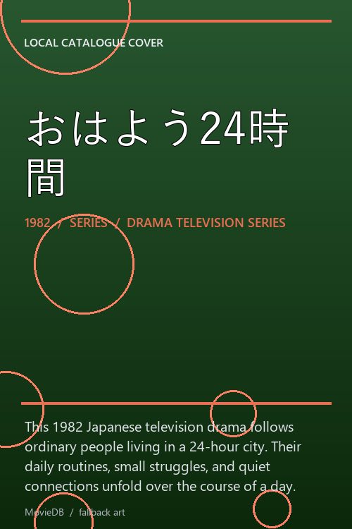 おはよう24時間 poster