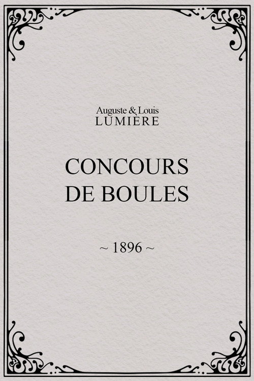 Boules Game poster