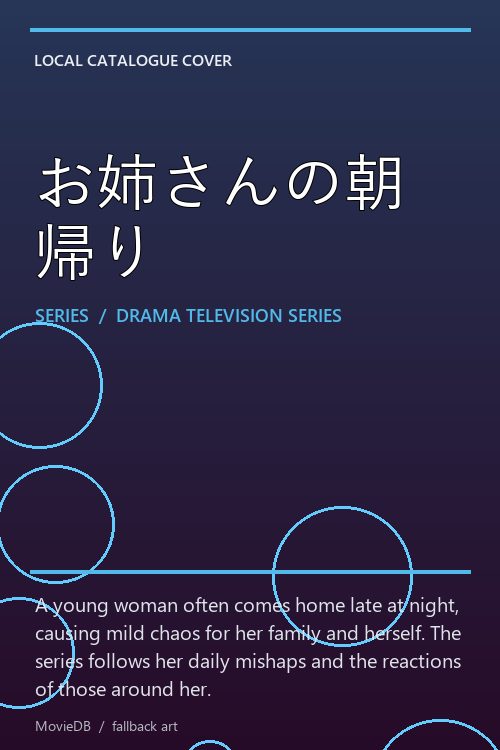 お姉さんの朝帰り poster