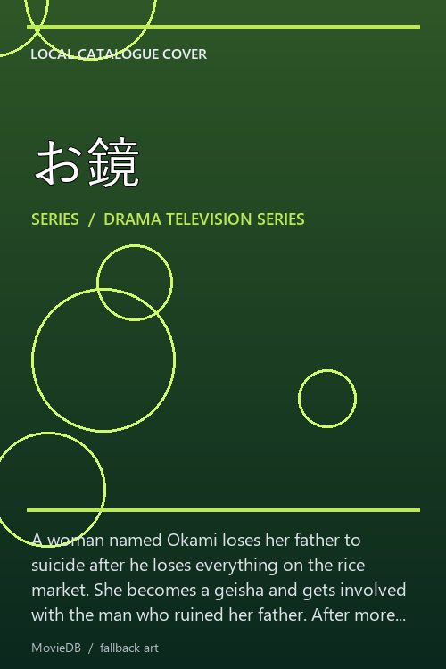 お鏡 poster