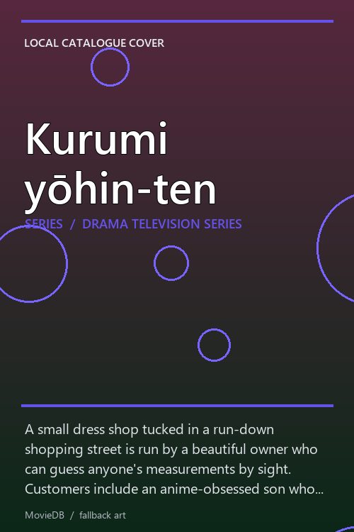 Kurumi yōhin-ten poster