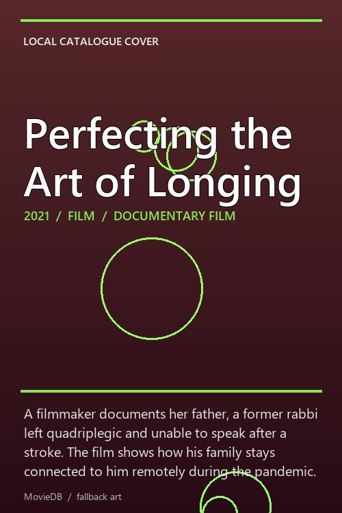 Perfecting the Art of Longing poster