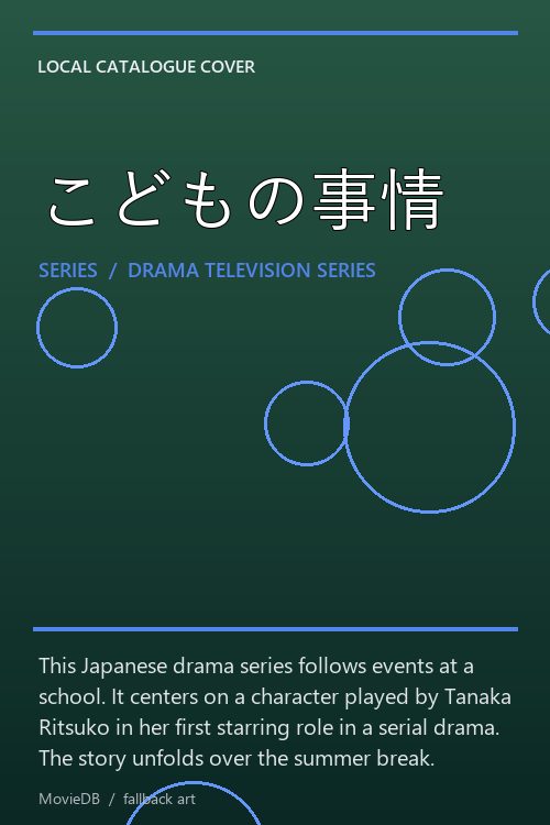 こどもの事情 poster
