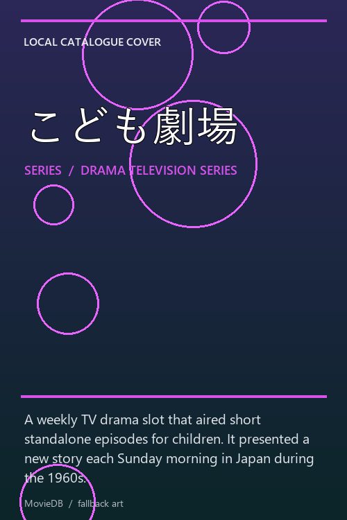 こども劇場 poster