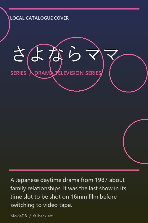 さよならママ poster