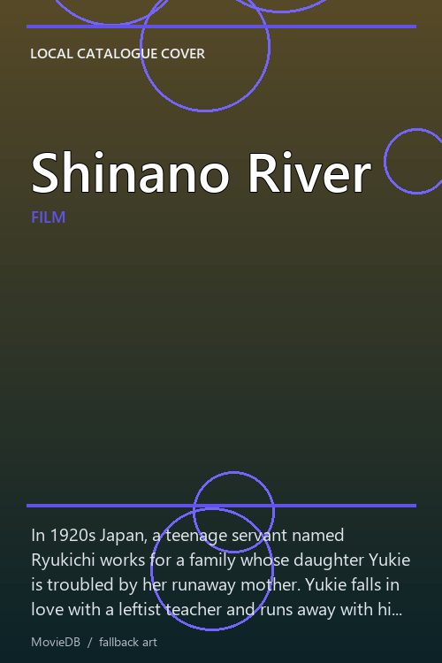 Shinano River poster
