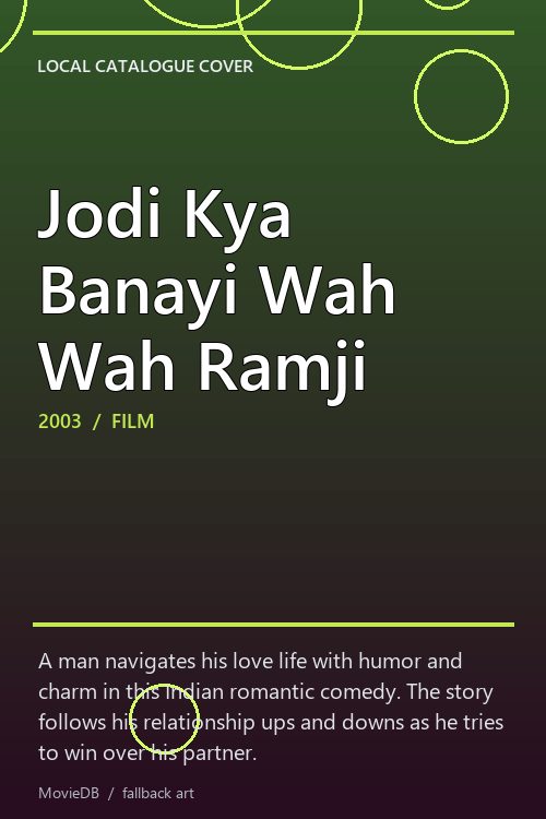 Jodi Kya Banayi Wah Wah Ramji poster