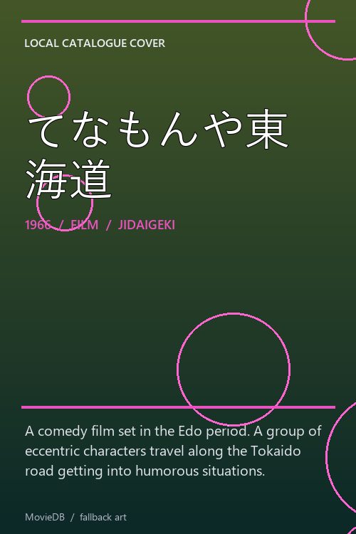 てなもんや東海道 poster