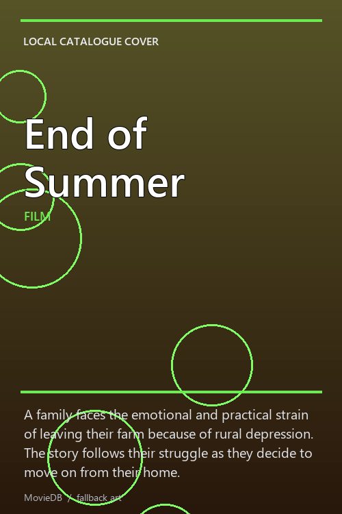 End of Summer poster