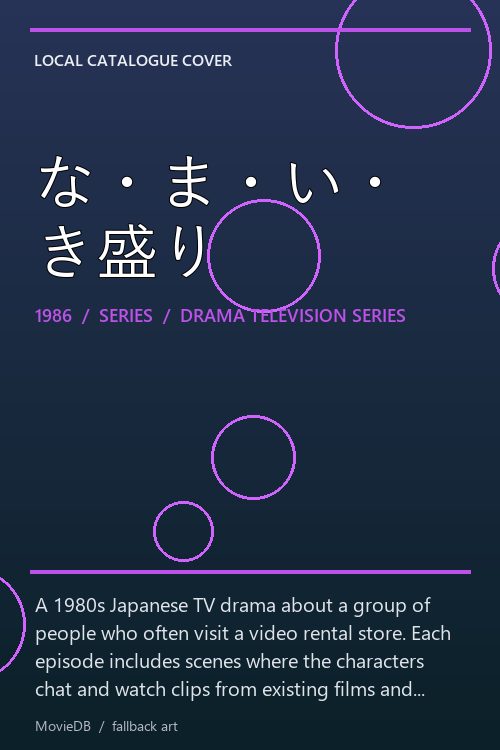 な・ま・い・き盛り poster
