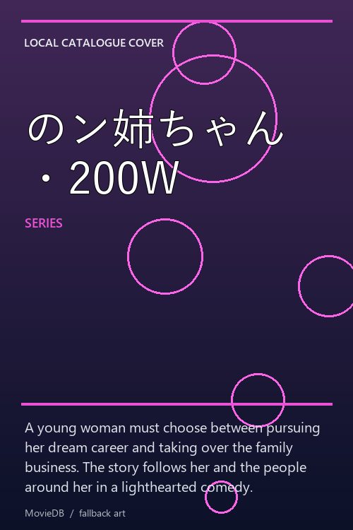 のン姉ちゃん・200W poster