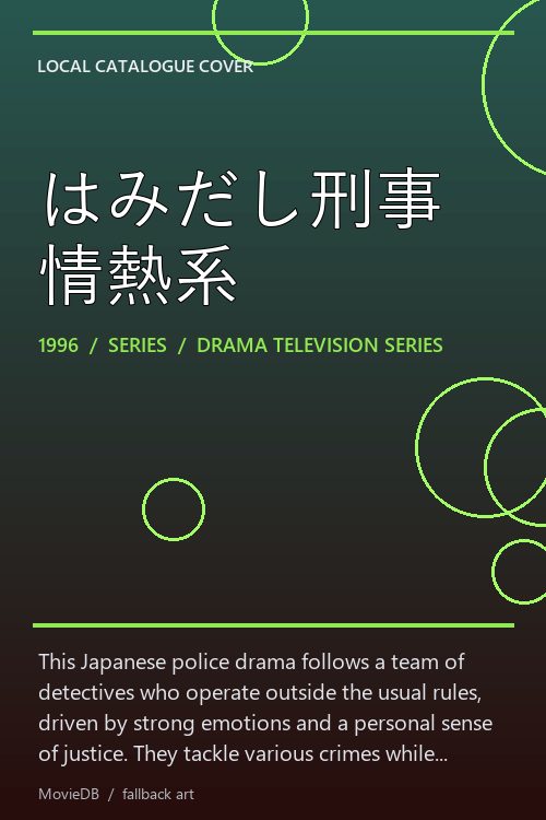 はみだし刑事情熱系 poster