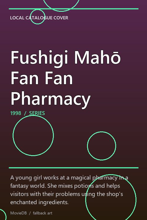 Fushigi Mahō Fan Fan Pharmacy poster