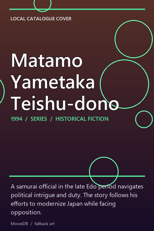 Matamo Yametaka Teishu-dono poster