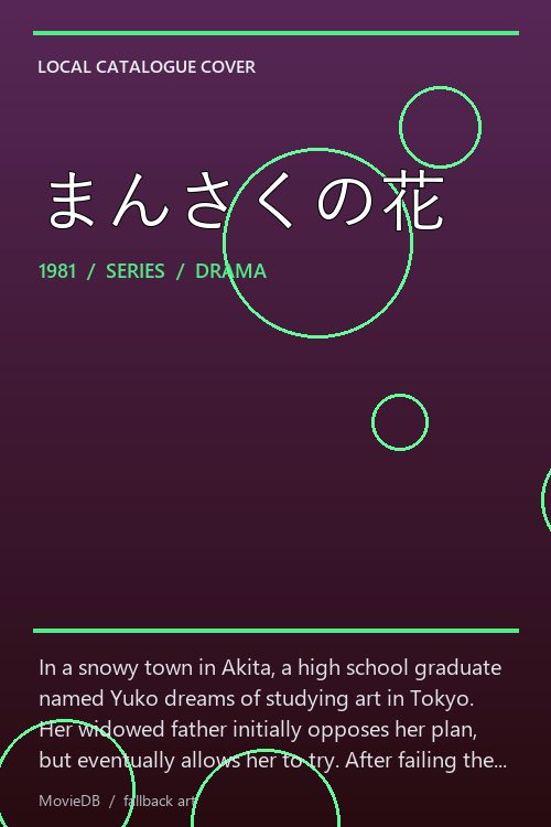 まんさくの花 poster